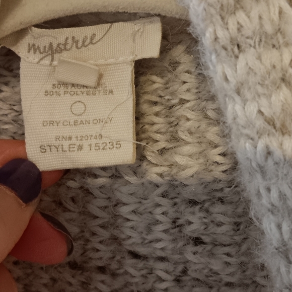 Mystree Sweater Cardigan M - Picture 10 of 10